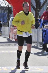 Auch Andreas isr noch guter Laune - Lauf, Andreas, Lauf !!!
