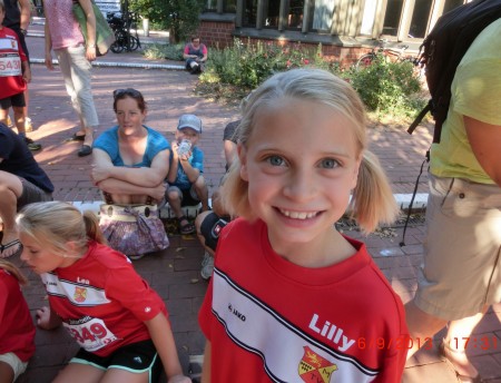 Unsere Lilly stahlt !!