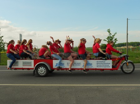 Gute Stimmung bei der Pfingsttour 2013