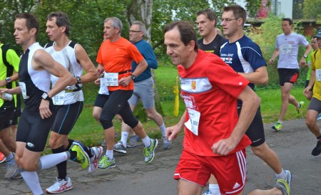 Michael feut sich auf seine 21,1 km.
