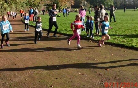 Johanna nach der ersten Runde.