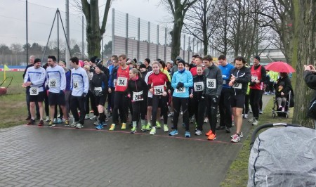 Leonie & Marit kurz vor ihrem ersten 5 km - Lauf.