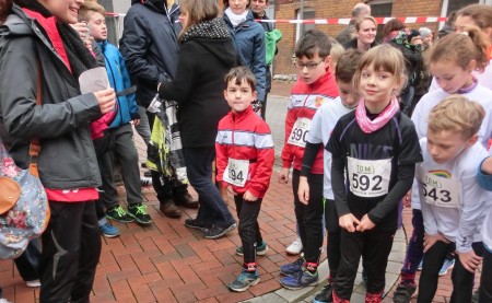 Nick & Ben Schmitz kurz vor dem Start.