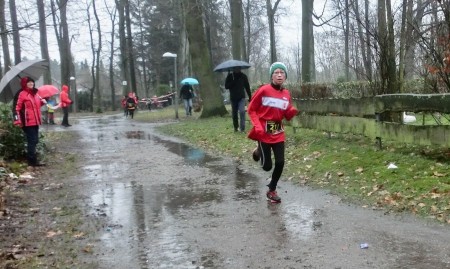 Max ist den Regenlauf ja schon von Bothfeld gewöhnt.