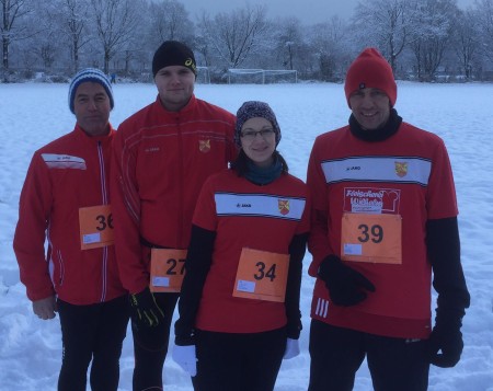 Peter, Julian, Carmen & Michael (v.l.n.r.) wenige Minuten vor dem Start