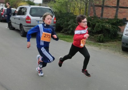 Ben sprintet auf Platz 2.