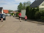 Lara wir Dritte in ihrer Ak und ihr Papa Fabian Zweiter seiner AK.