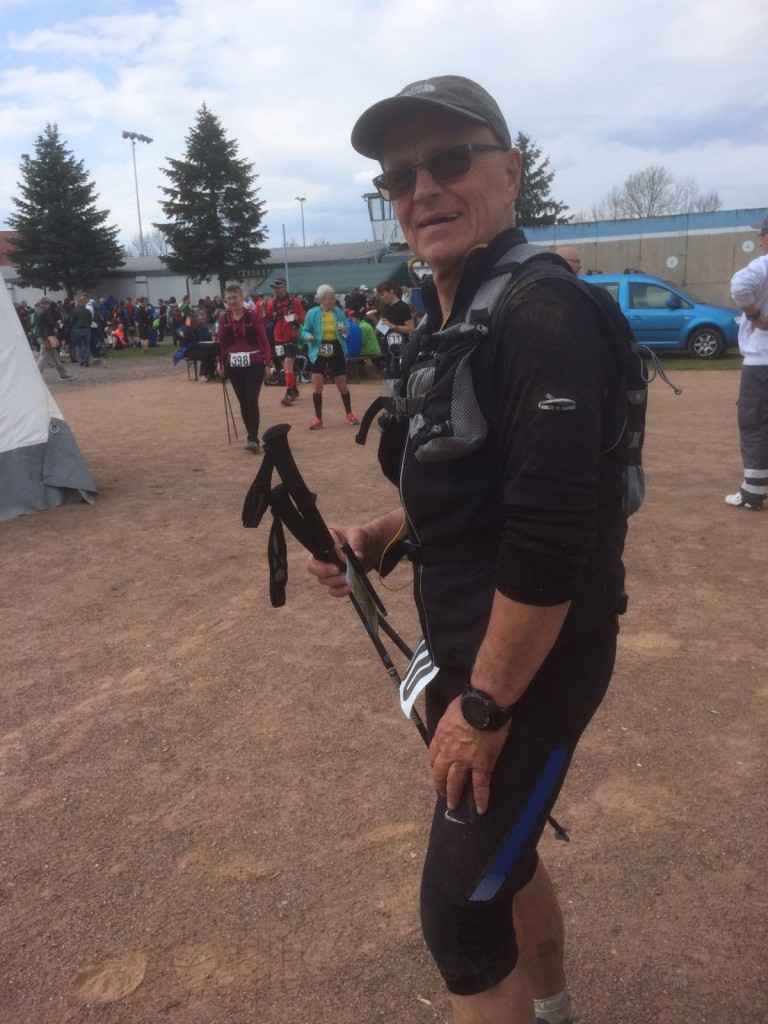 Gleich geht es für Helmut los - 51 km von Wernigerode bis nach Nordhausen.