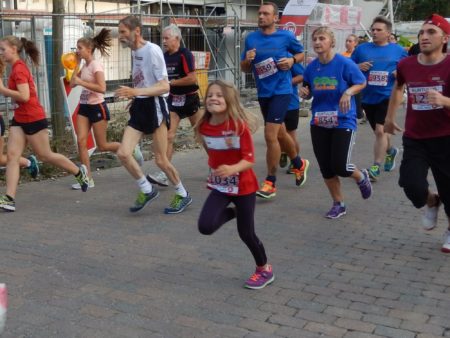 Emily nach der ersten Runde.